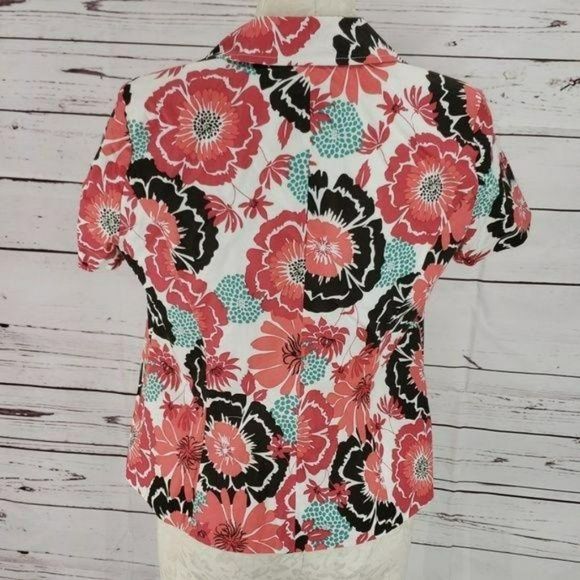 Notations Petite medium Floral Printed Blazer - Picture 5 of 7